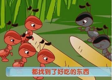 胎教小故事：红蚂蚁和黑蚂蚁