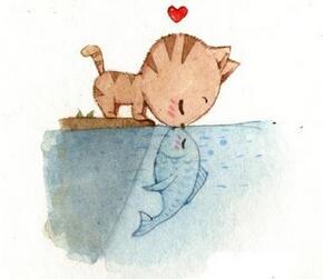 胎教故事：小鱼和小猫
